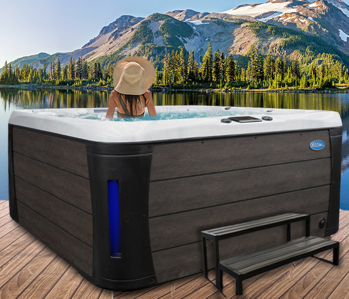 Calspas hot tub being used in a family setting - hot tubs spas for sale Mifflinville
